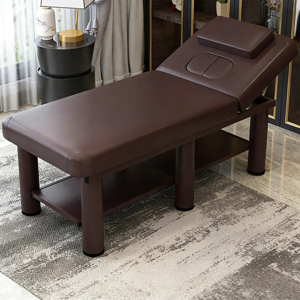 Multi-Purpose Esthetician Bed with Adjustable Backrest