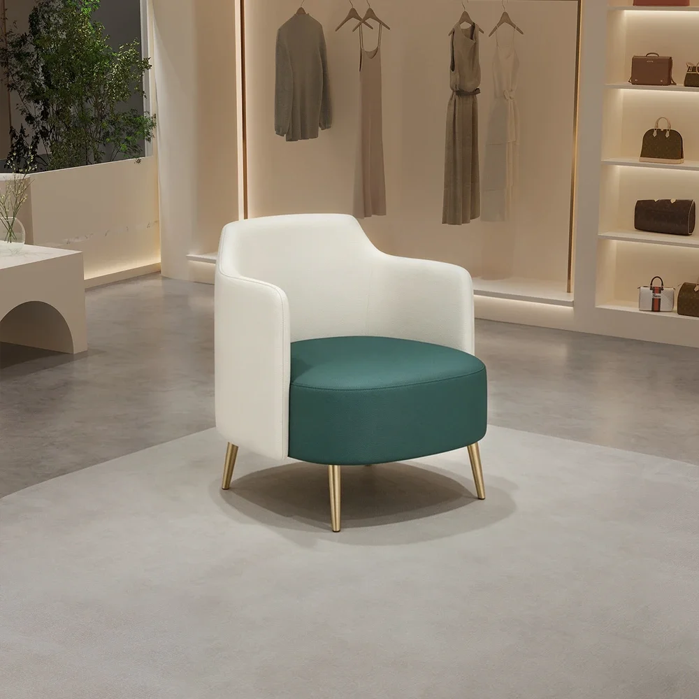 Curved Two-Tone Lounge Sofa