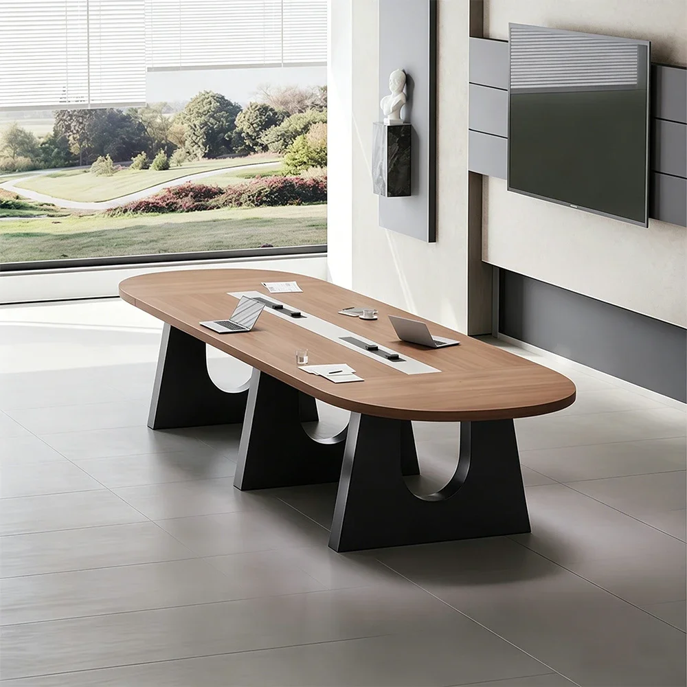 Solid Wood Commercial Conference Table - Maoters