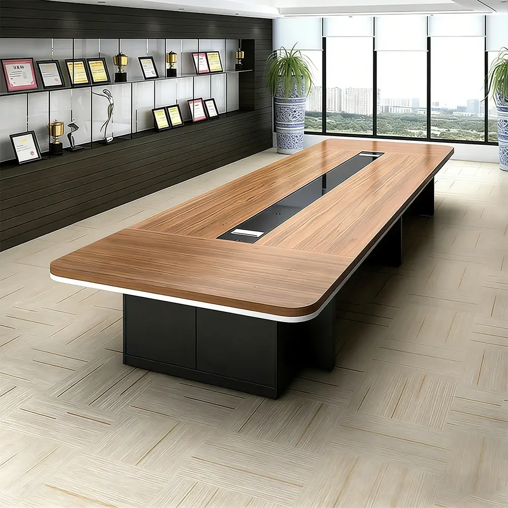 Simple Thick Plate Conference Table - Maoters