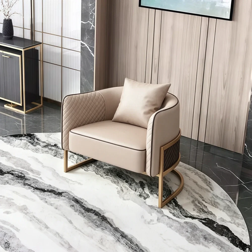 Light Luxury Reception Sofas for Offices