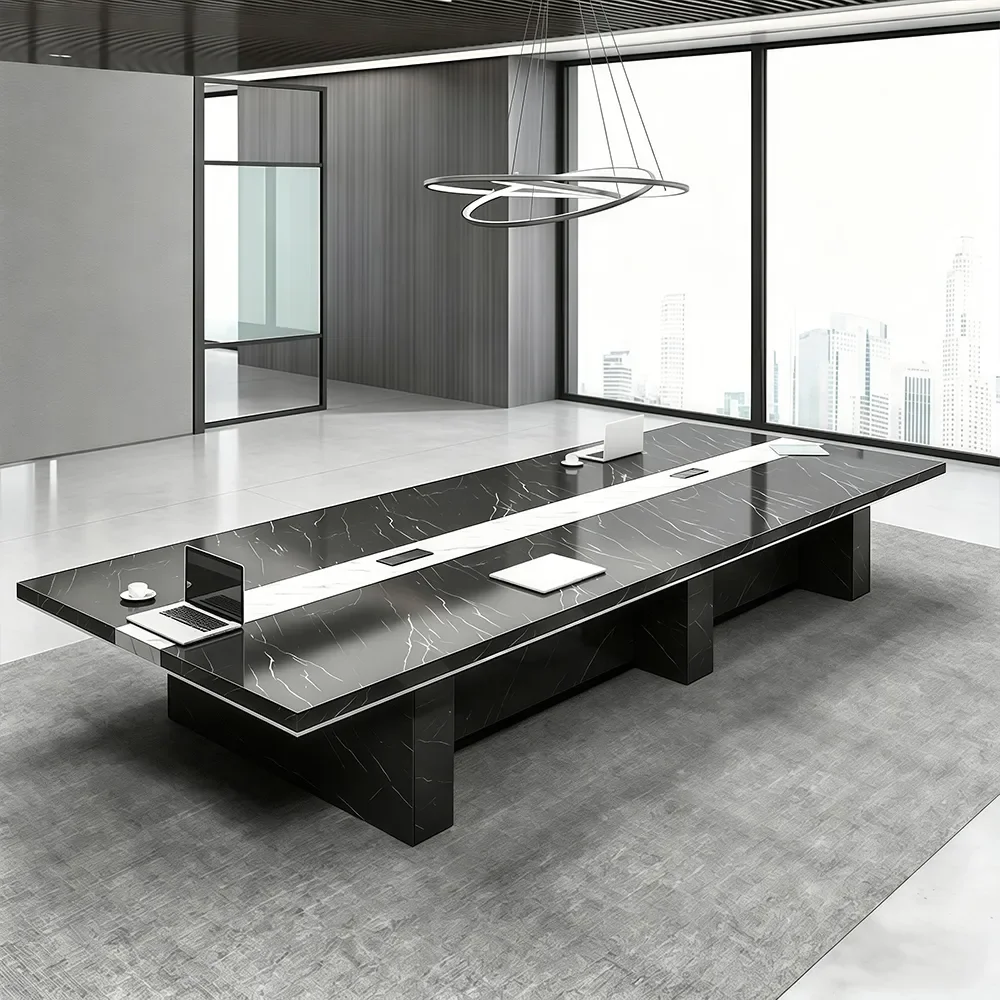 Modern Executive Boardroom Conference Table - Maoters
