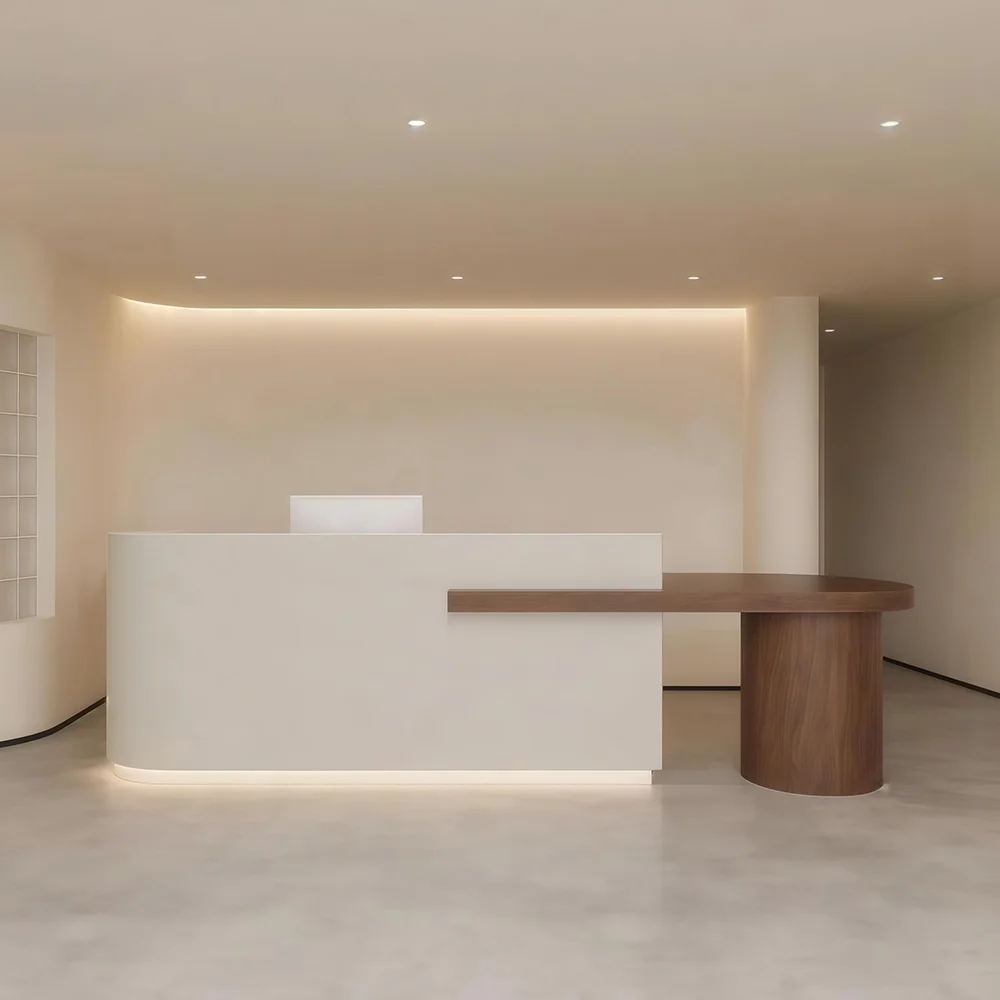 Modern Minimalist Durable Reception Desk - Maoters