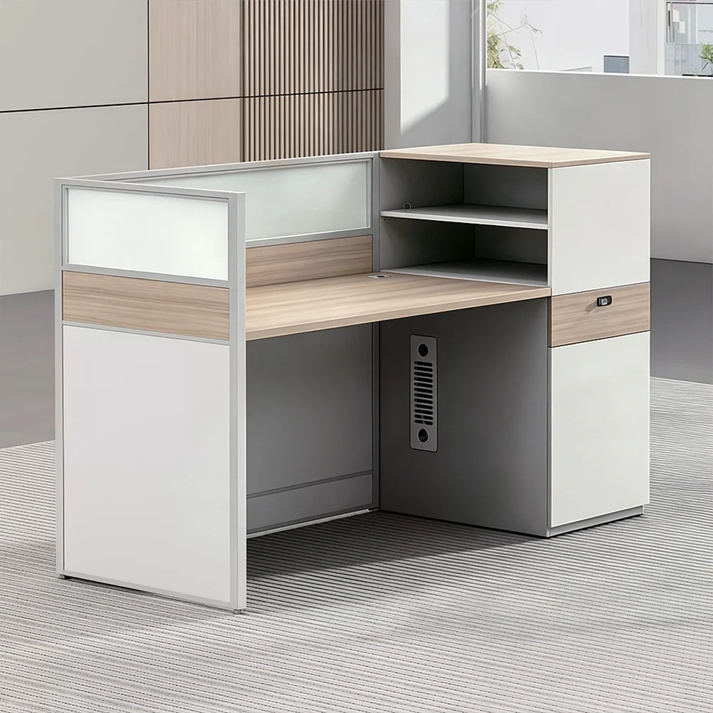 Ergonomic Employee Workstation for Office Space