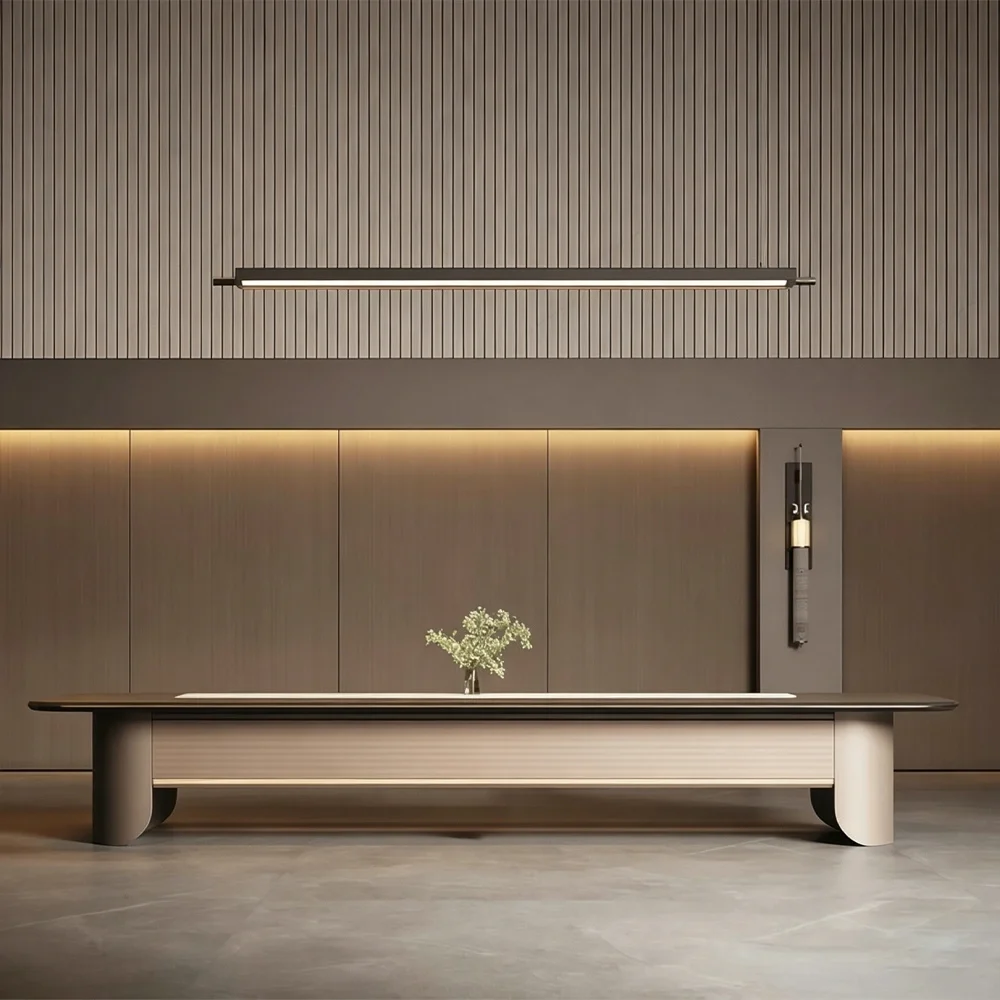 Light Luxury Business Conference Table - Maoters