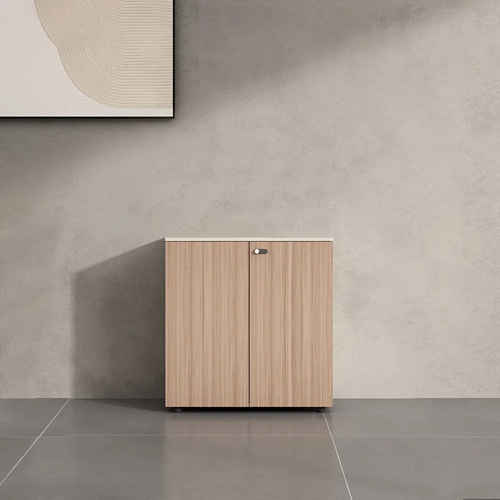 Low Office Storage Cabinet with Lock