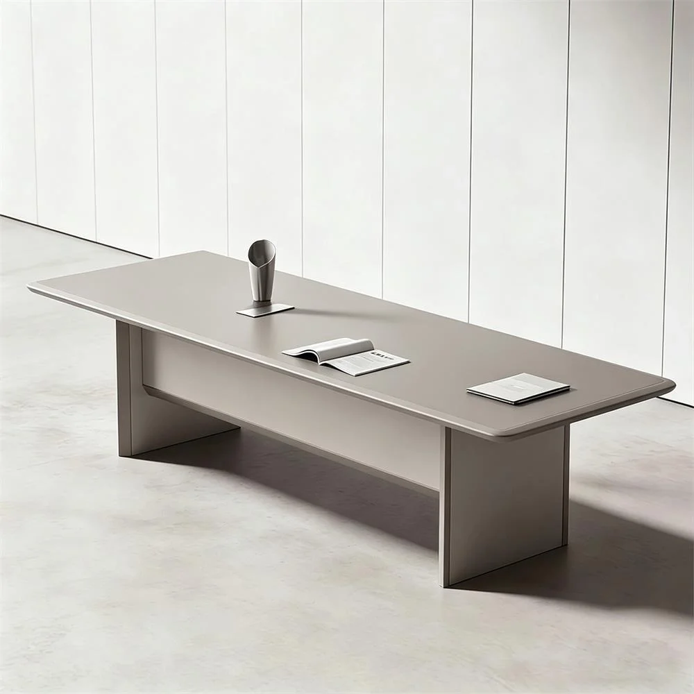 Modern Simple Style Rectangular Conference Table - Maoters