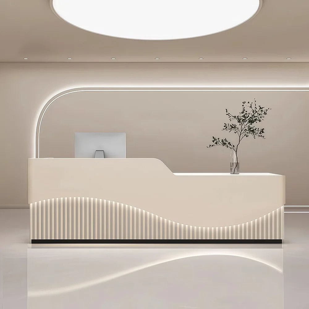 Modern LED Reception Desk - Maoters