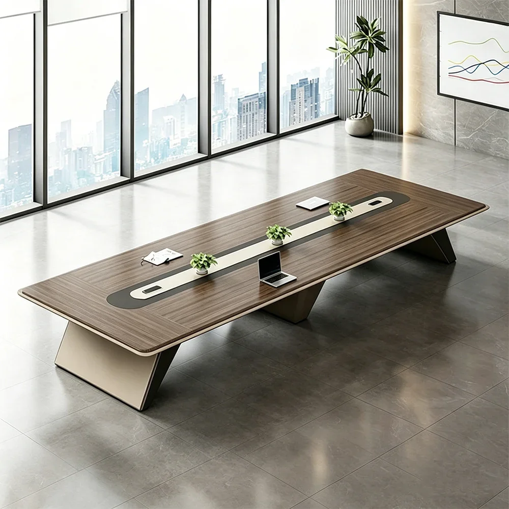 Premium Light Luxury Conference Table - Maoters