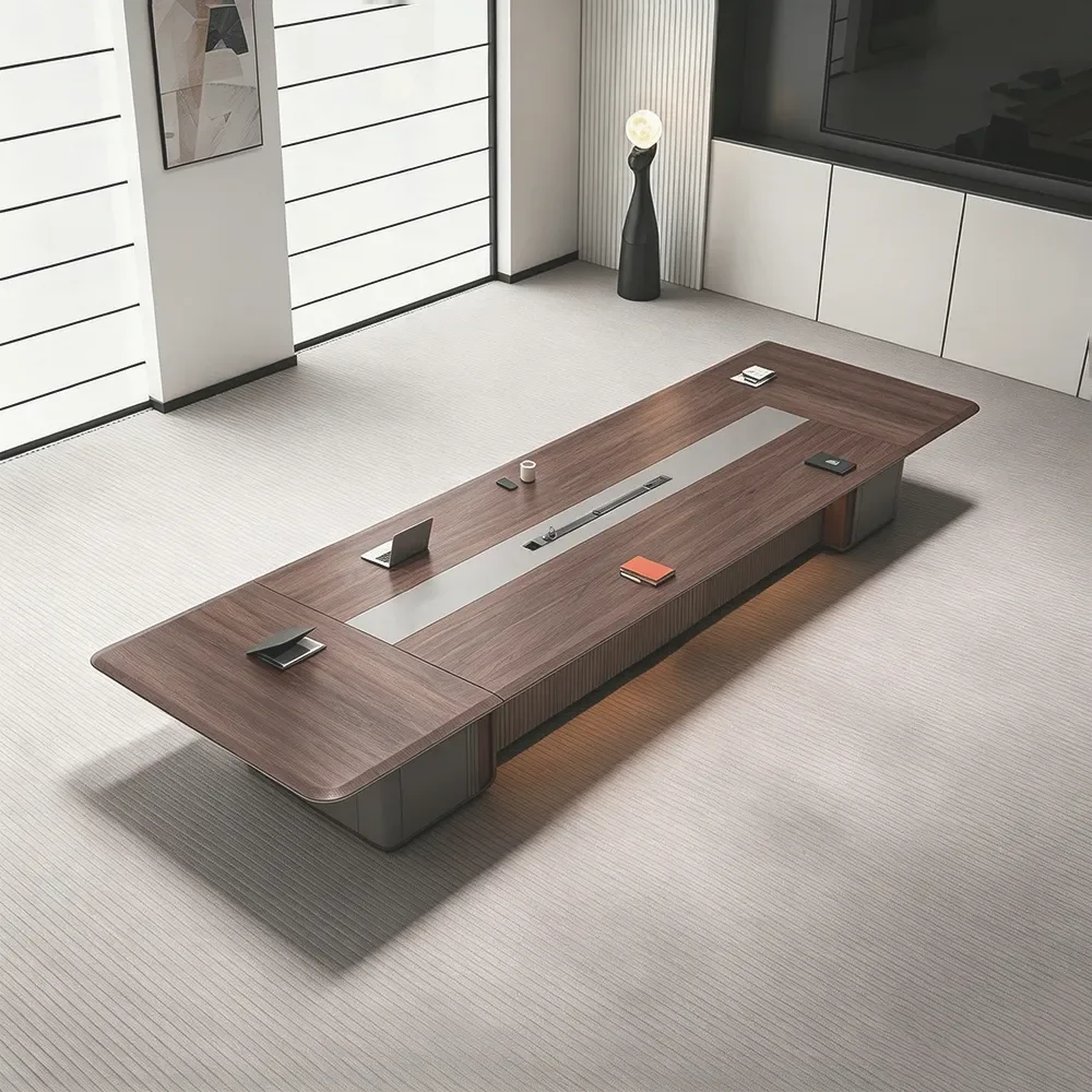 Executive Rectangular Wood Conference Table - Maoters