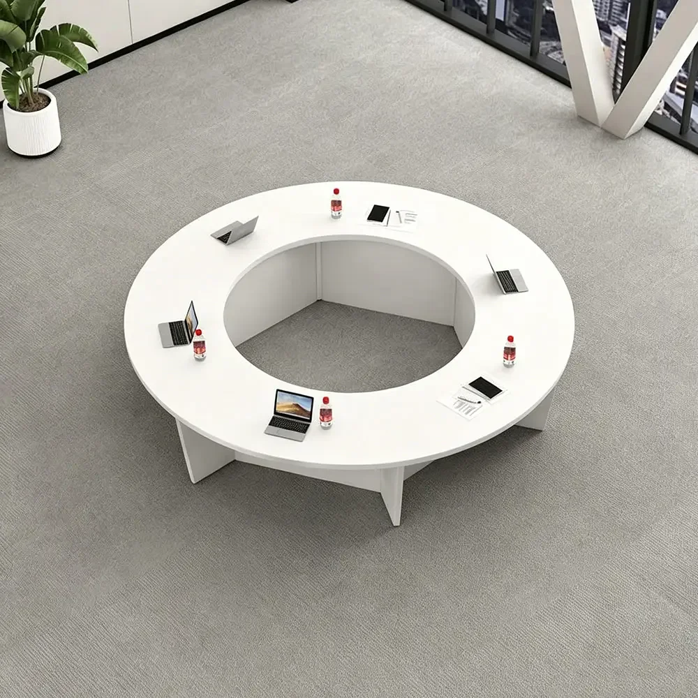 Modern Office Round Conference Table - Maoters