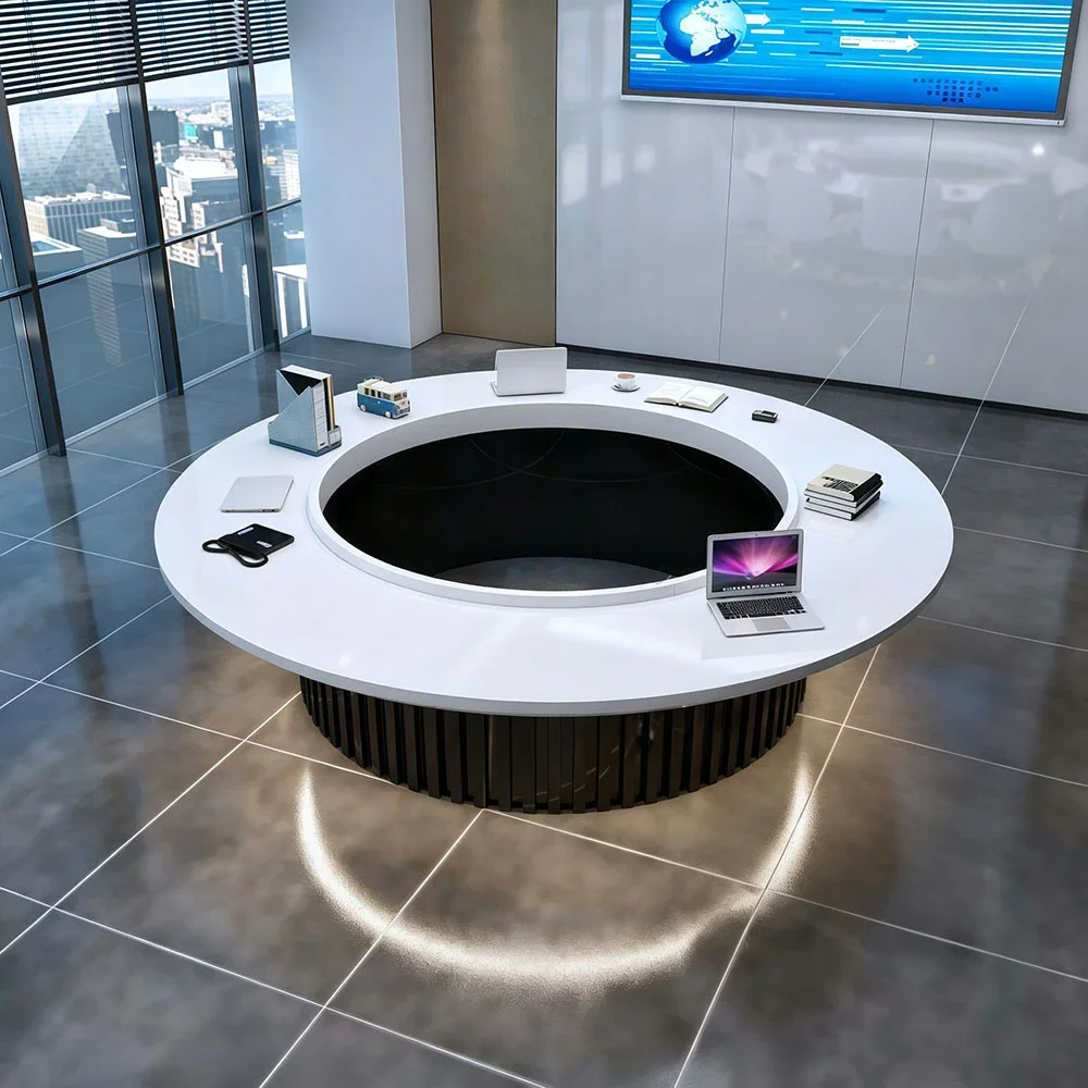 Executive Boardroom Round Conference Table - Maoters