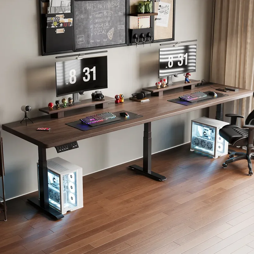 Dual Person Electric Height Adjustable Desk