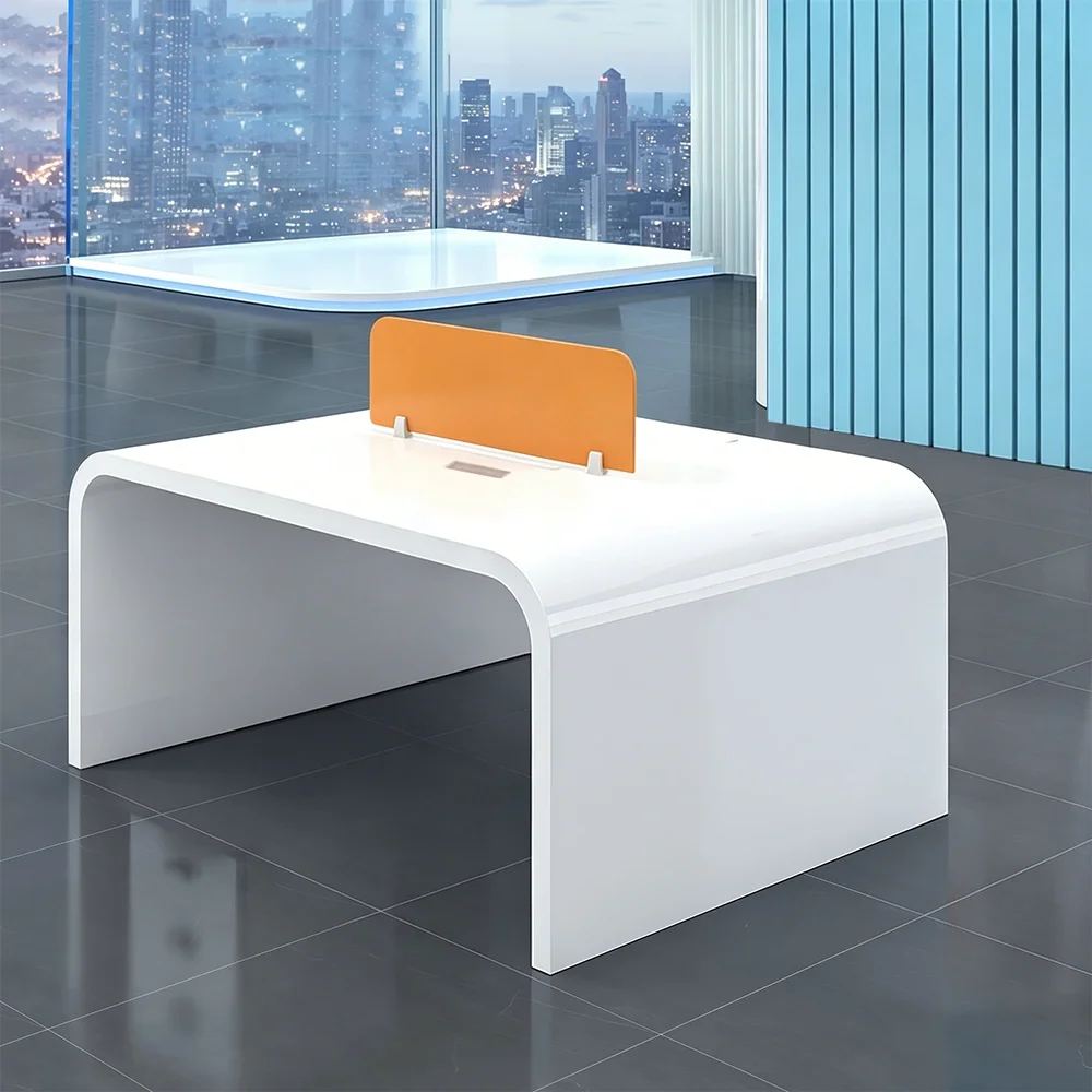 High Gloss Executive Desk for Office Staff