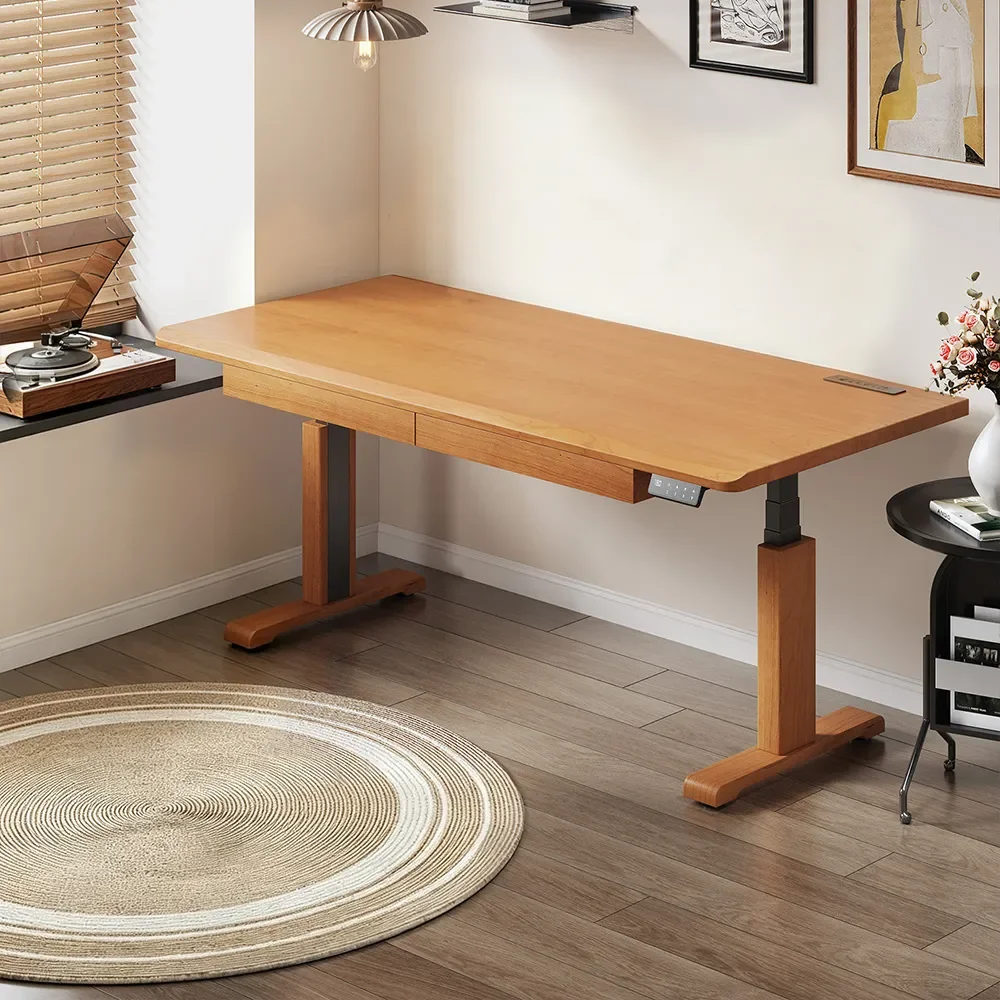 Adjustable Height Modern Minimalist Office Desk for Efficient Workplaces