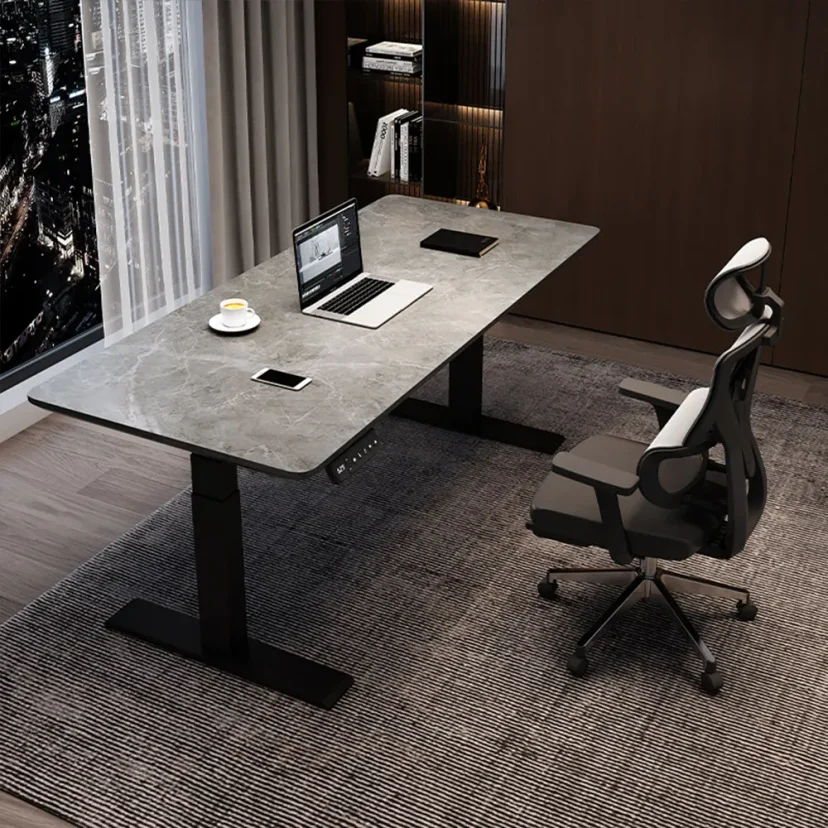 Sit Stand Computer Desk for Office Workstation