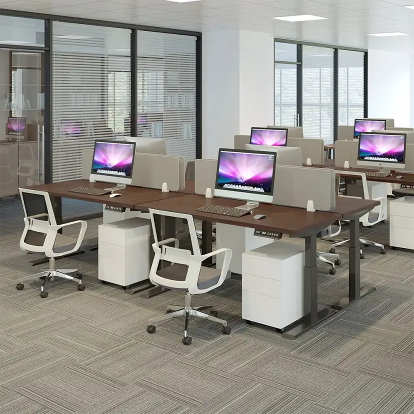 Sit Stand Workstation for Office Employees