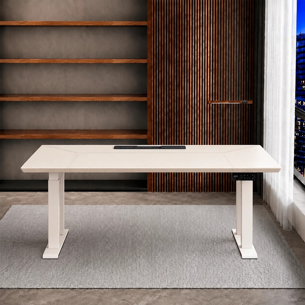 Electric Sit Stand Conference Table — Height Adjustable Desk for Productive Meetings