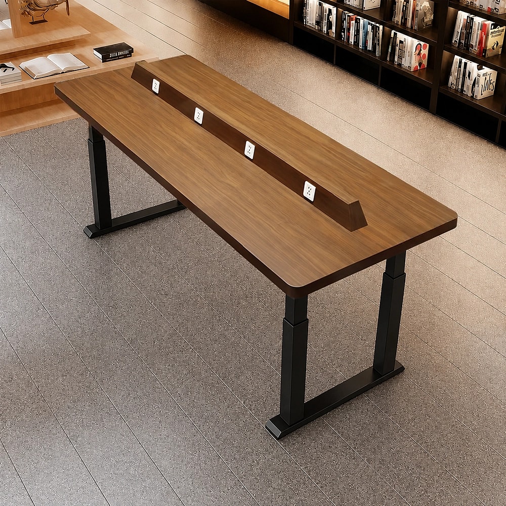 Smart Electric Sit Stand Table for Meetings – Programmable Height Control for Collaborative Work