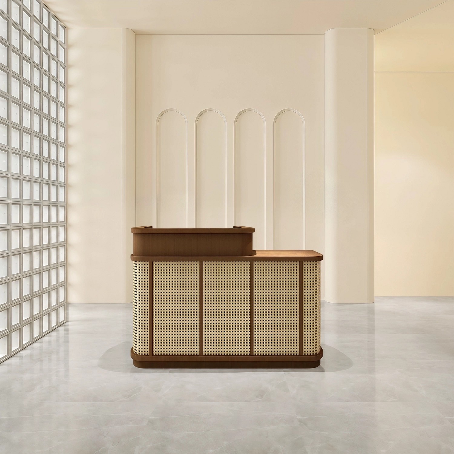 Vintage Boutique Counter – Store & Inn Reception Desk