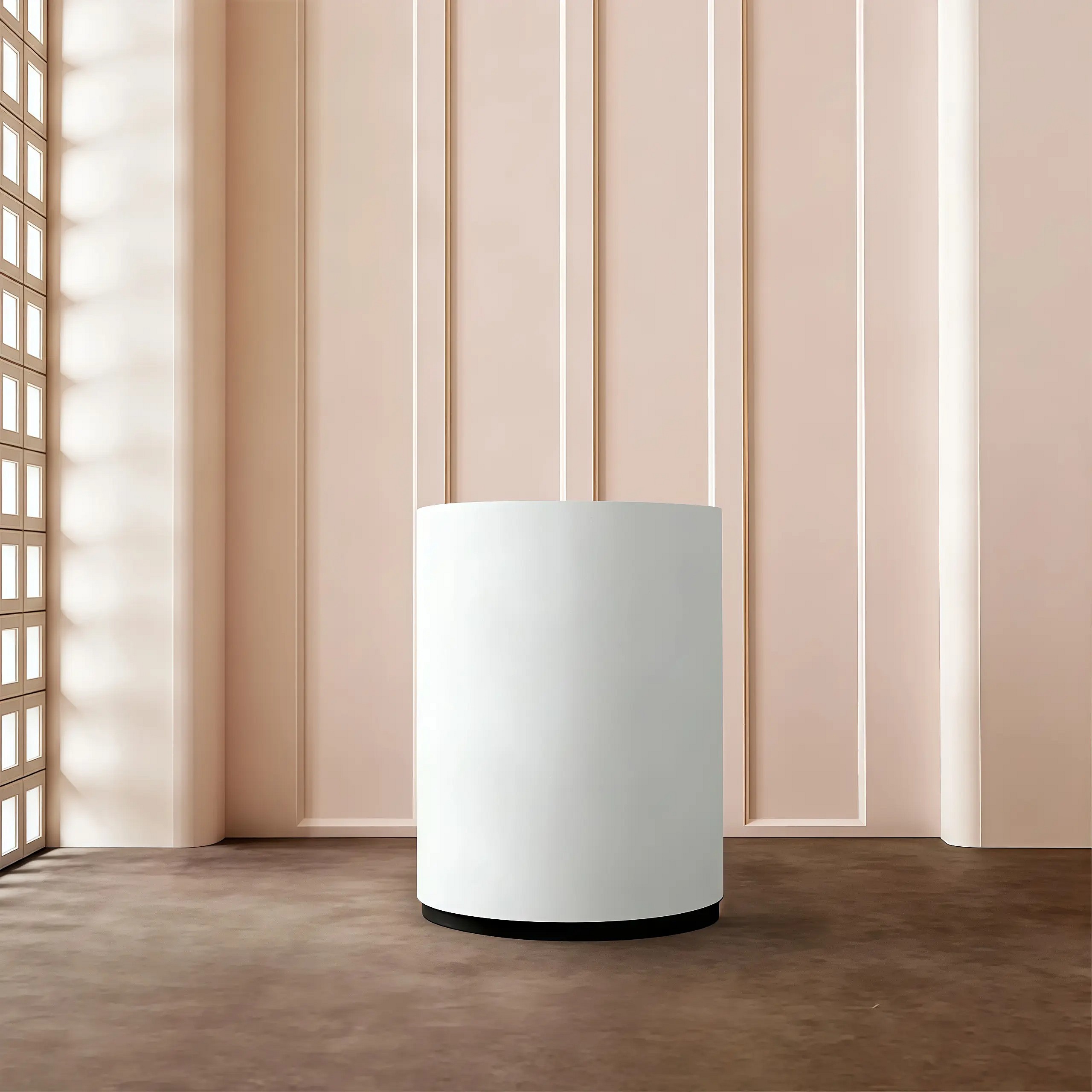 Modern Lacquer Boutique Counter Small Reception Desk