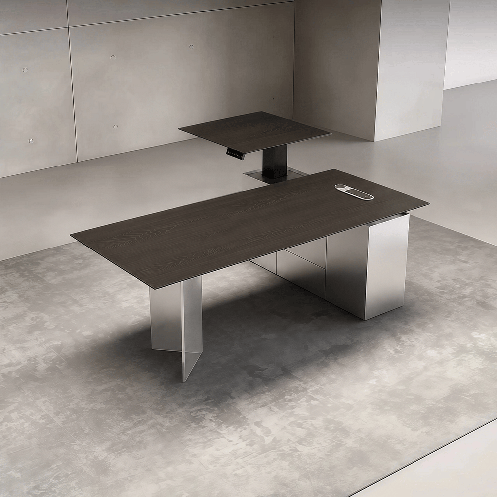 High-End Smart Electric Desk for Executive Office
