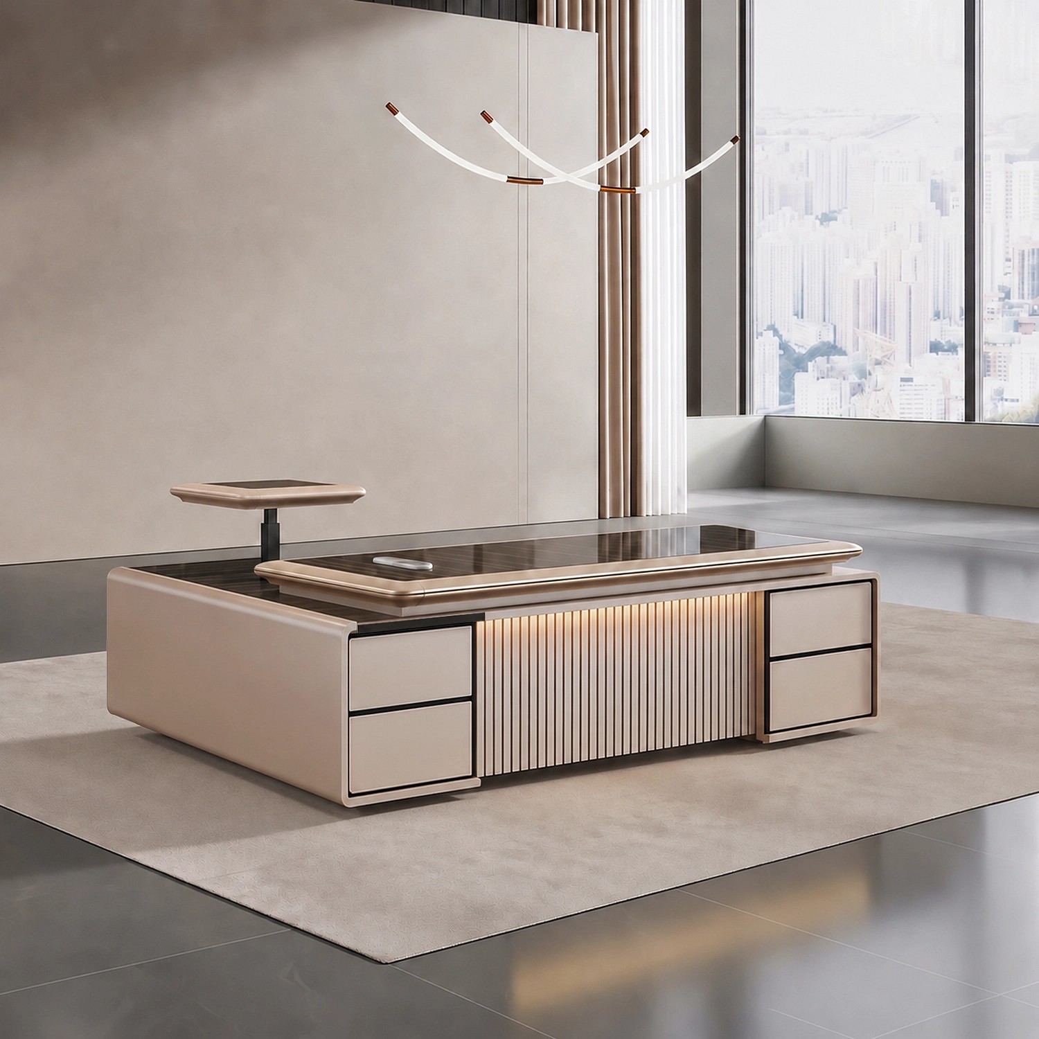 Electric Lift Executive Office Desk