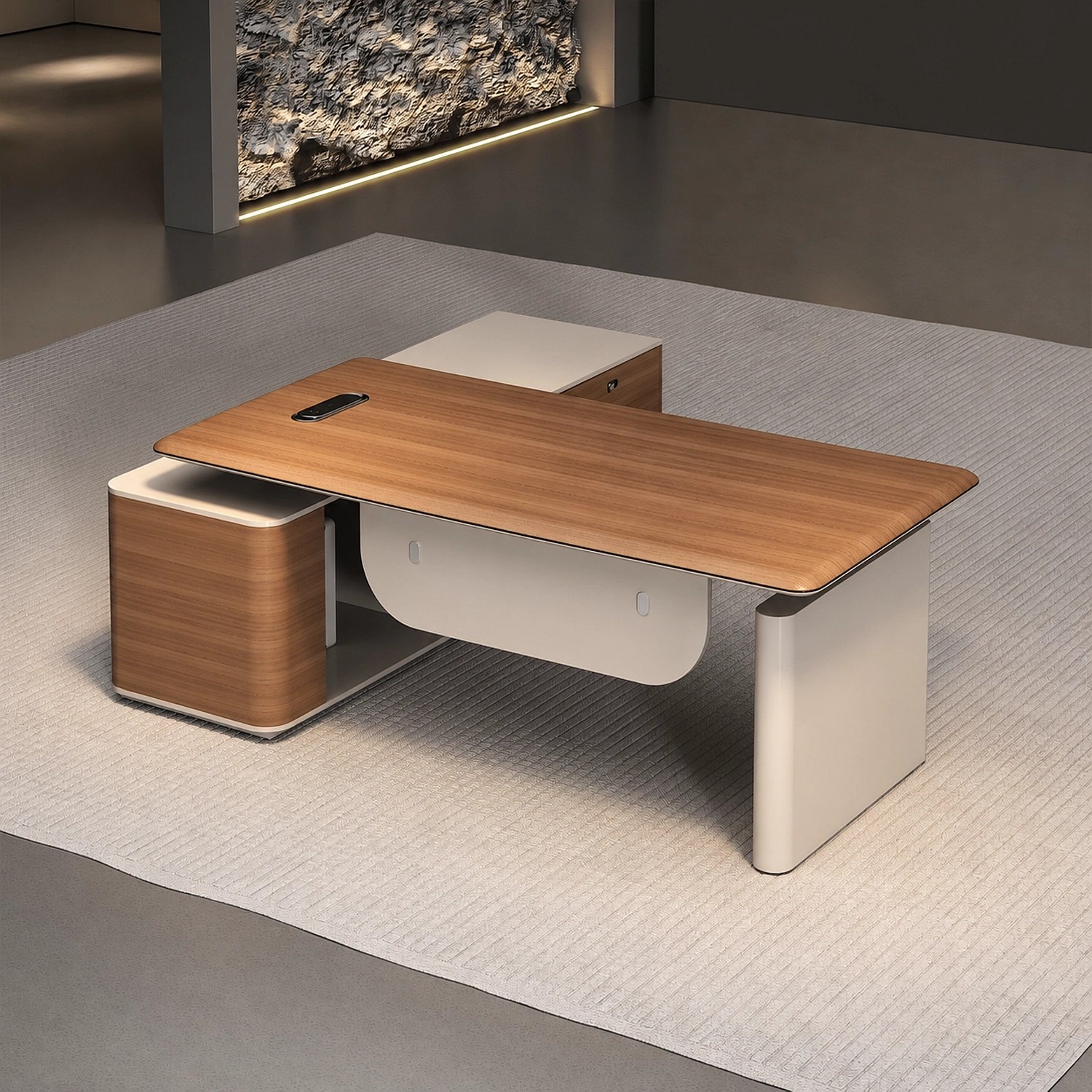 Electric Smart Height Adjustable Standing Desk