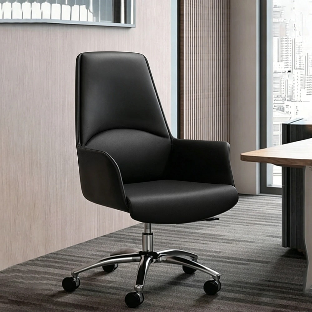 Ergonomic Swivel Leather Executive Chair