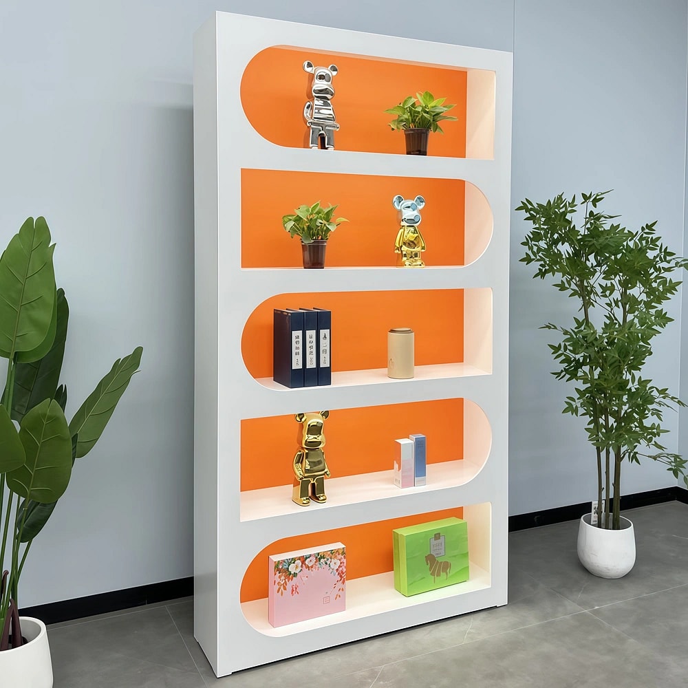 Salon Makeup Display Case for Product Storage
