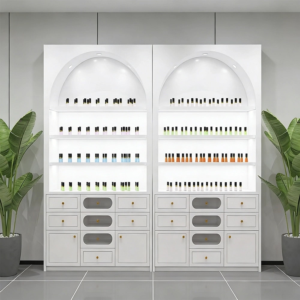Retail Cosmetic Display Case for Beauty Products