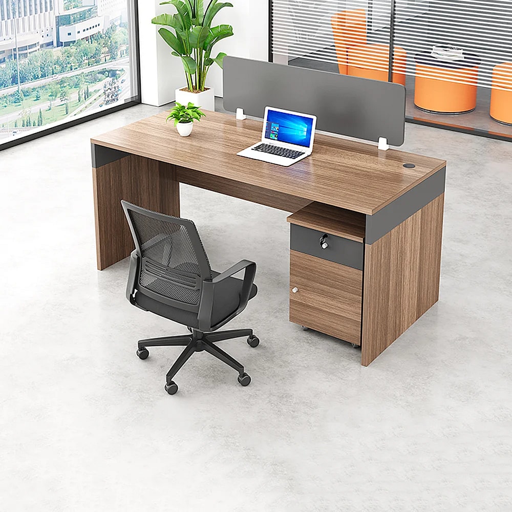 Simple Modern Employee Desk - Maoters