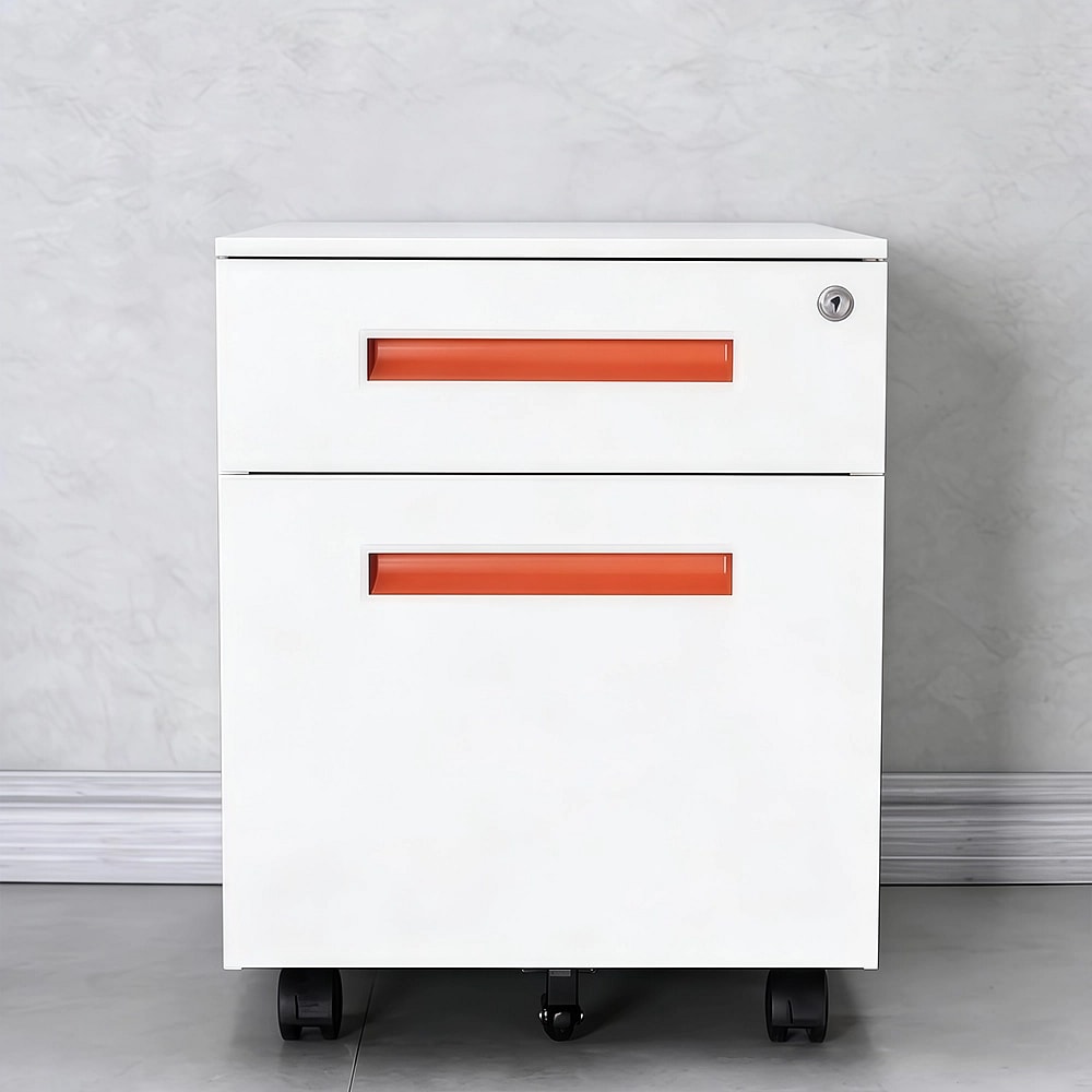 Multi Design Lockable Mobile Drawer Cabinet - Maoters