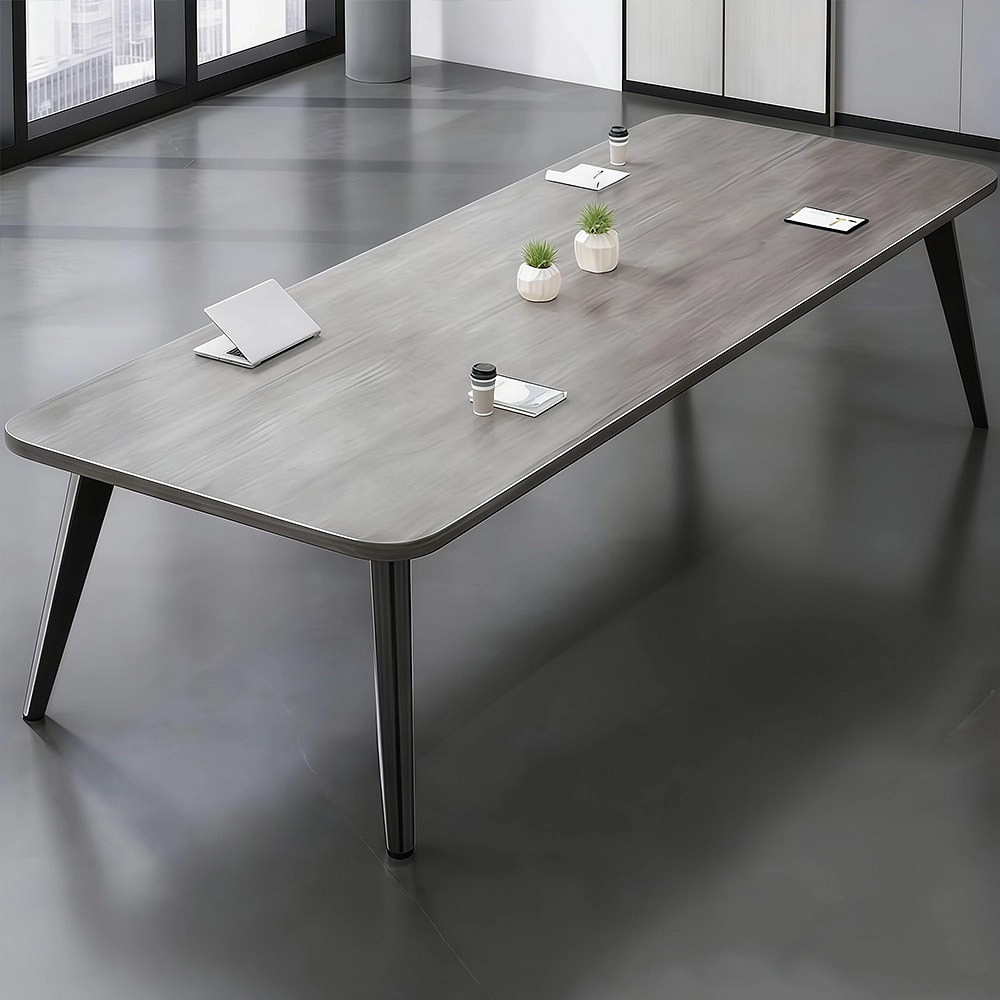 Modern Rounded Corner Conference Table - Maoters