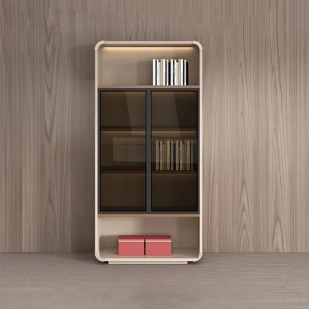 Light Tone File Cabinet for Document Storage - Maoters