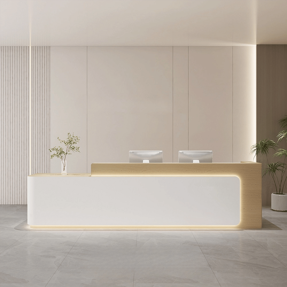 Stylish And Versatile Cashier Reception Desk