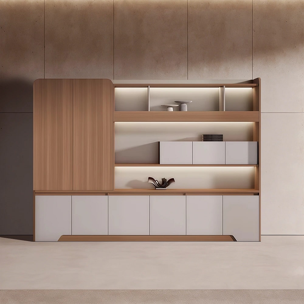 Modern Wood Office Storage Cabinet - Maoters