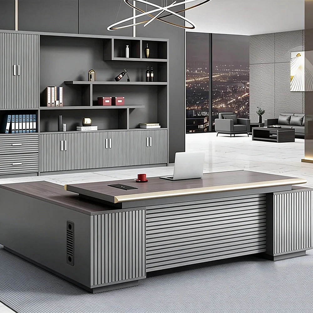 Modern Manager Desk – Stylish Office Furniture