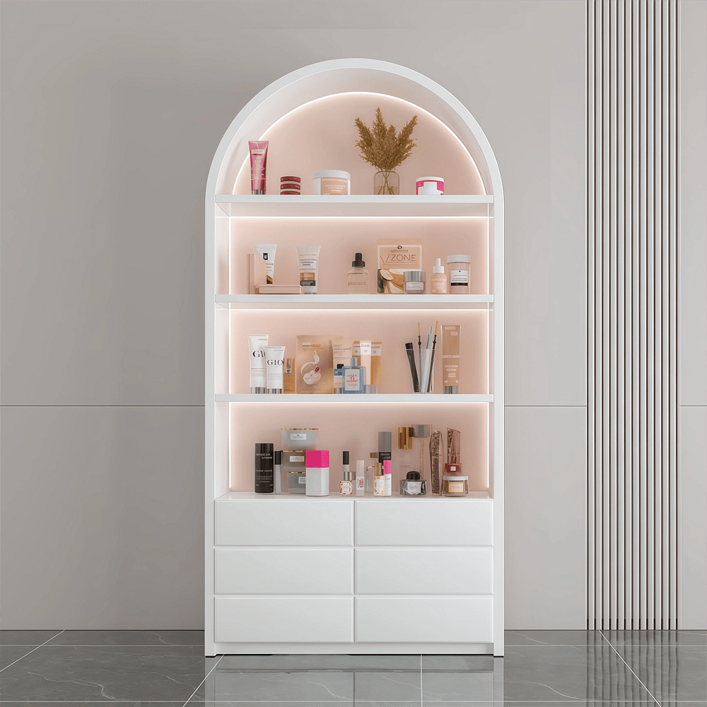 Premium Illuminated Display Cabinet for Luxury Goods