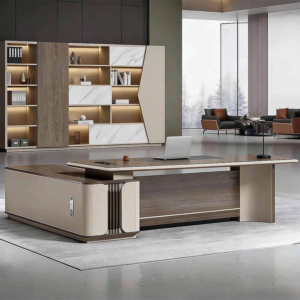 Stylish President Office Desk for Business Leaders