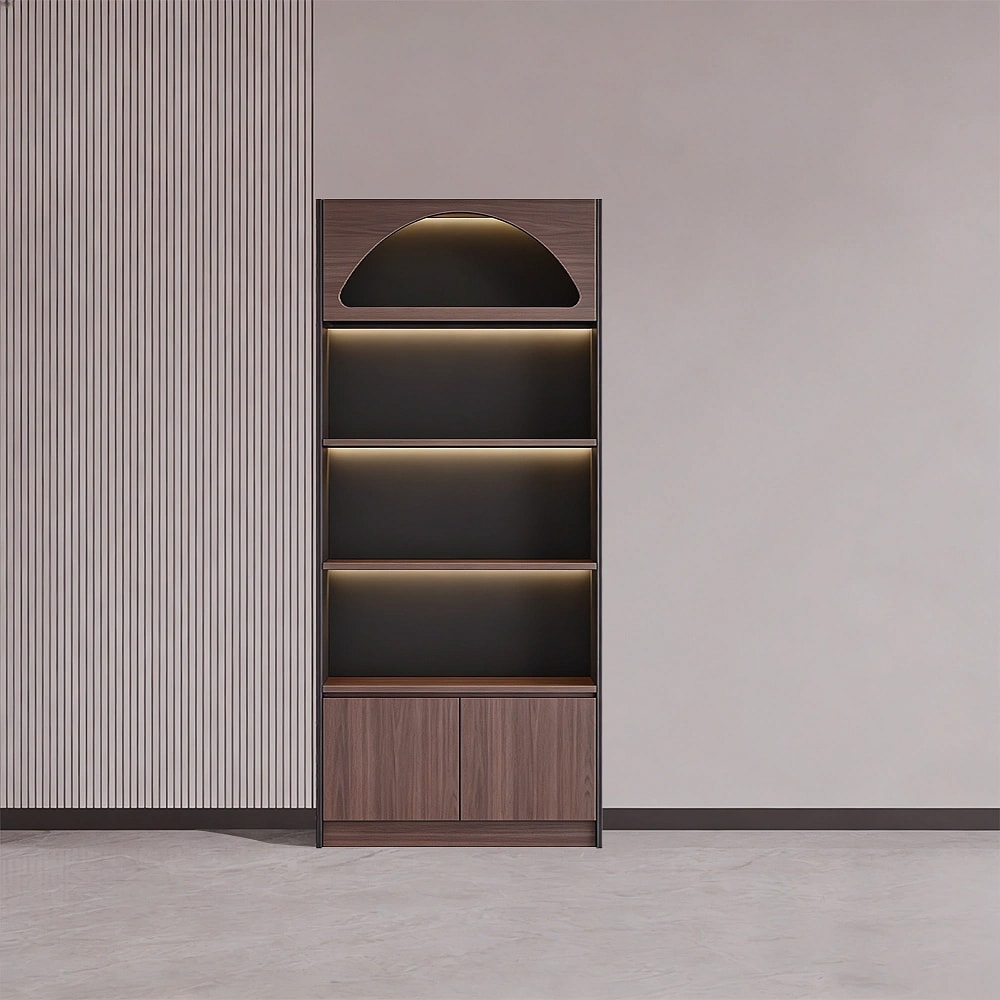 Multi-Tier Stationery Display Shelf for Retail