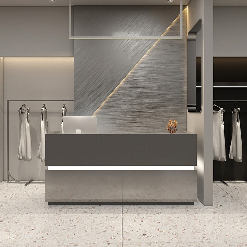 Modern Commercial Reception Desk for Retail Stores - Maoters