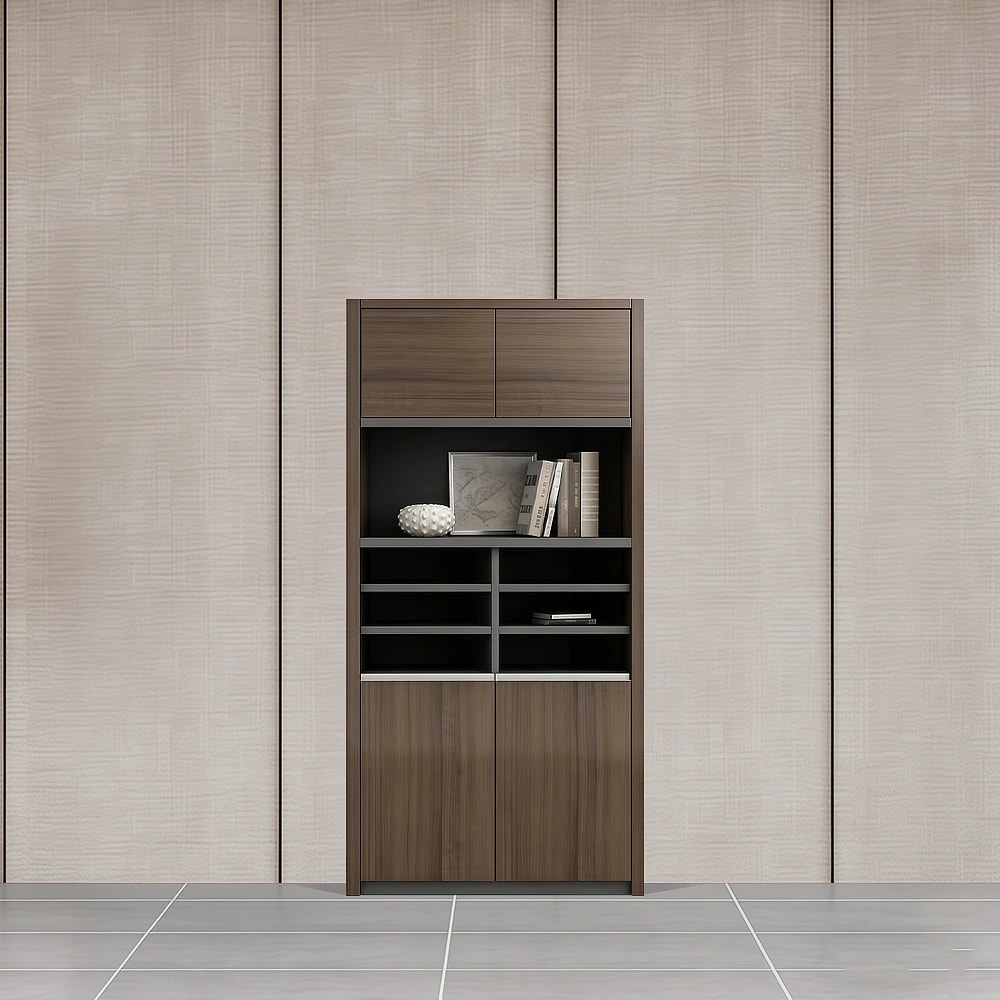 Modern Wooden Tall Filing Cabinet - Maoters