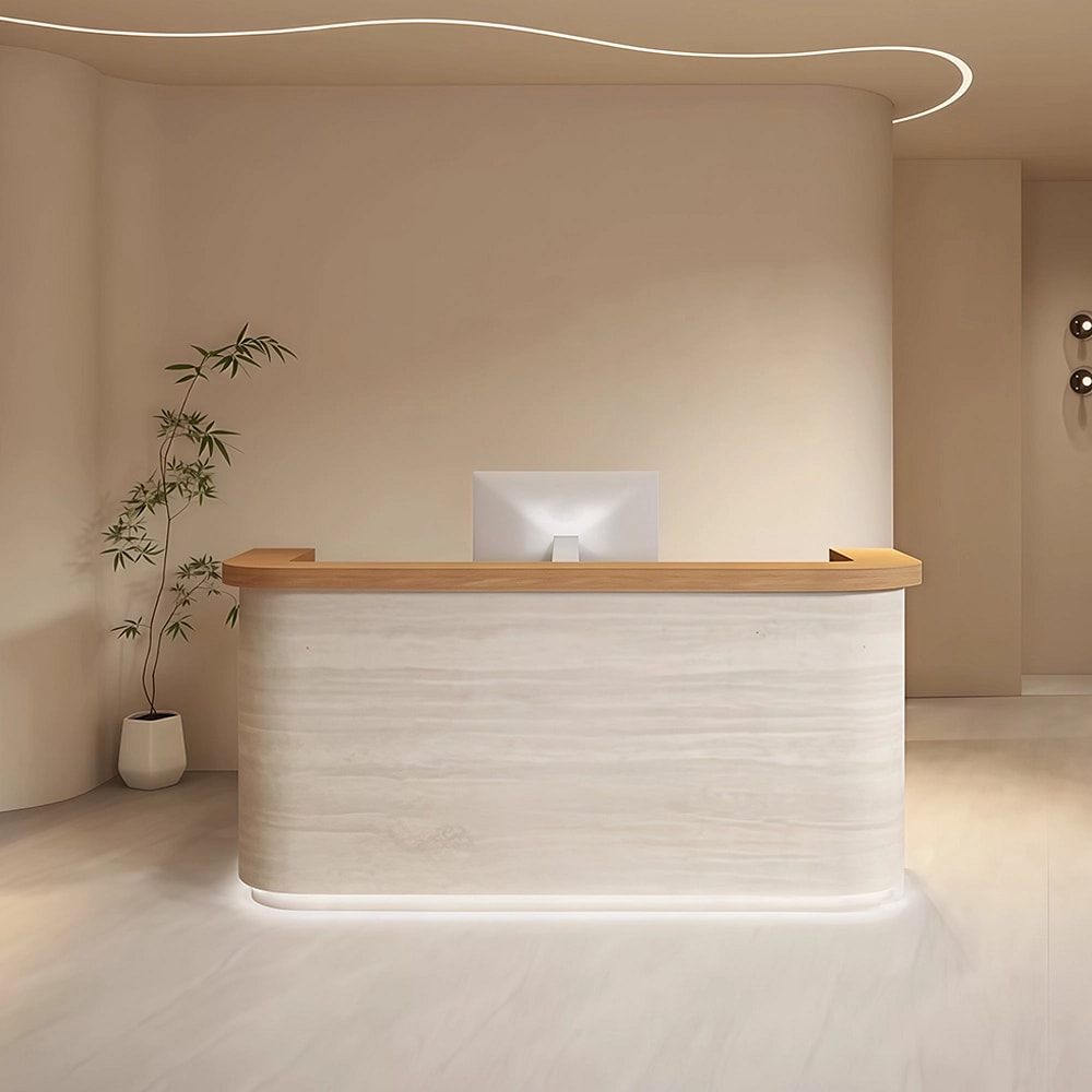 LED Light Reception Desk for Boutiques - Maoters