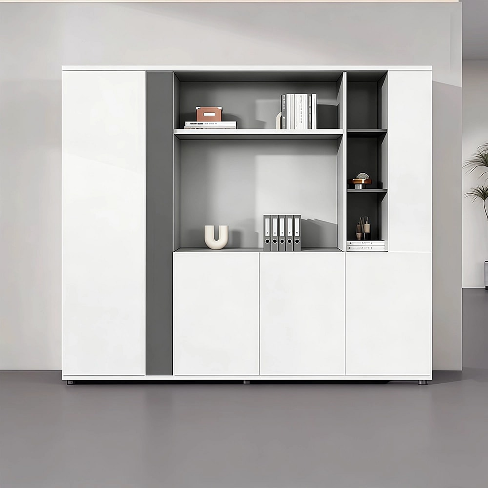 Modern Workspace Combined Storage Cabinet - Maoters