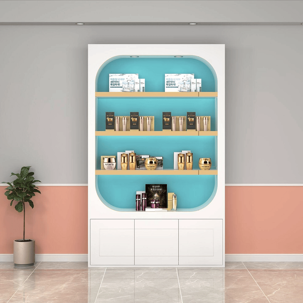 Cosmetic Display Cabinet for Retail Store