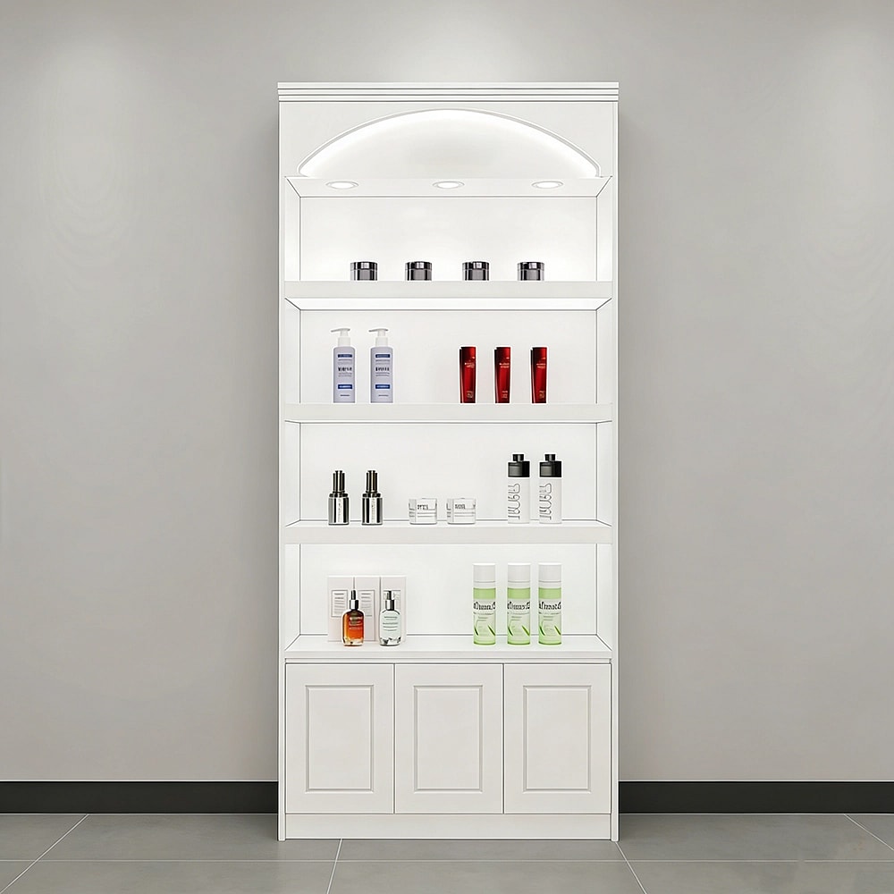 High-End Cosmetic Display Rack for Beauty Salon