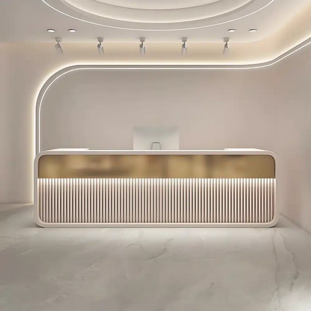 Modern Luxury Office Lobby Reception Desk - Maoters