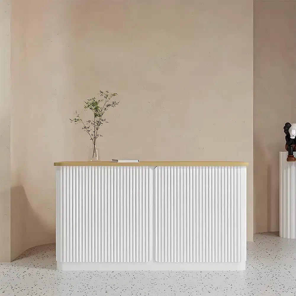Simple Modern Store Small Lacquered Reception Desk
