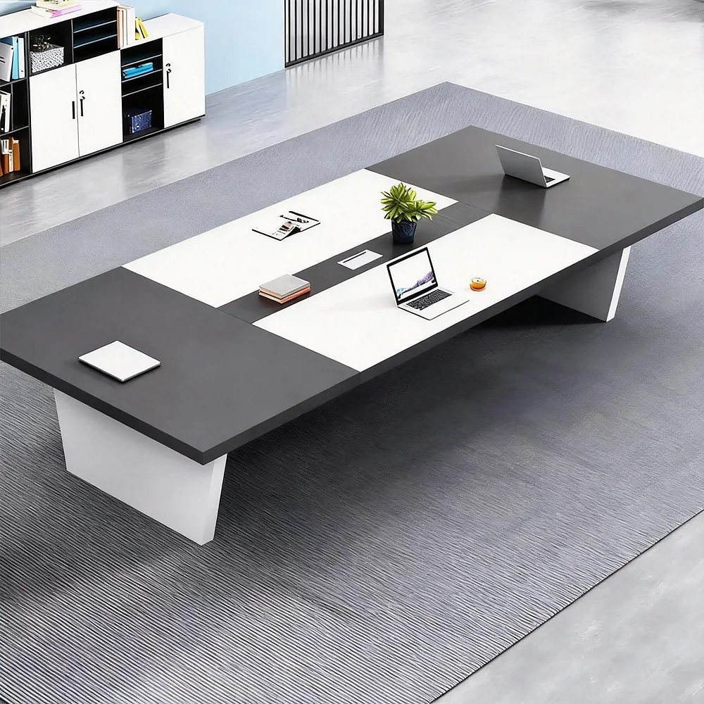Long Rectangular Office Negotiation Table - Maoters